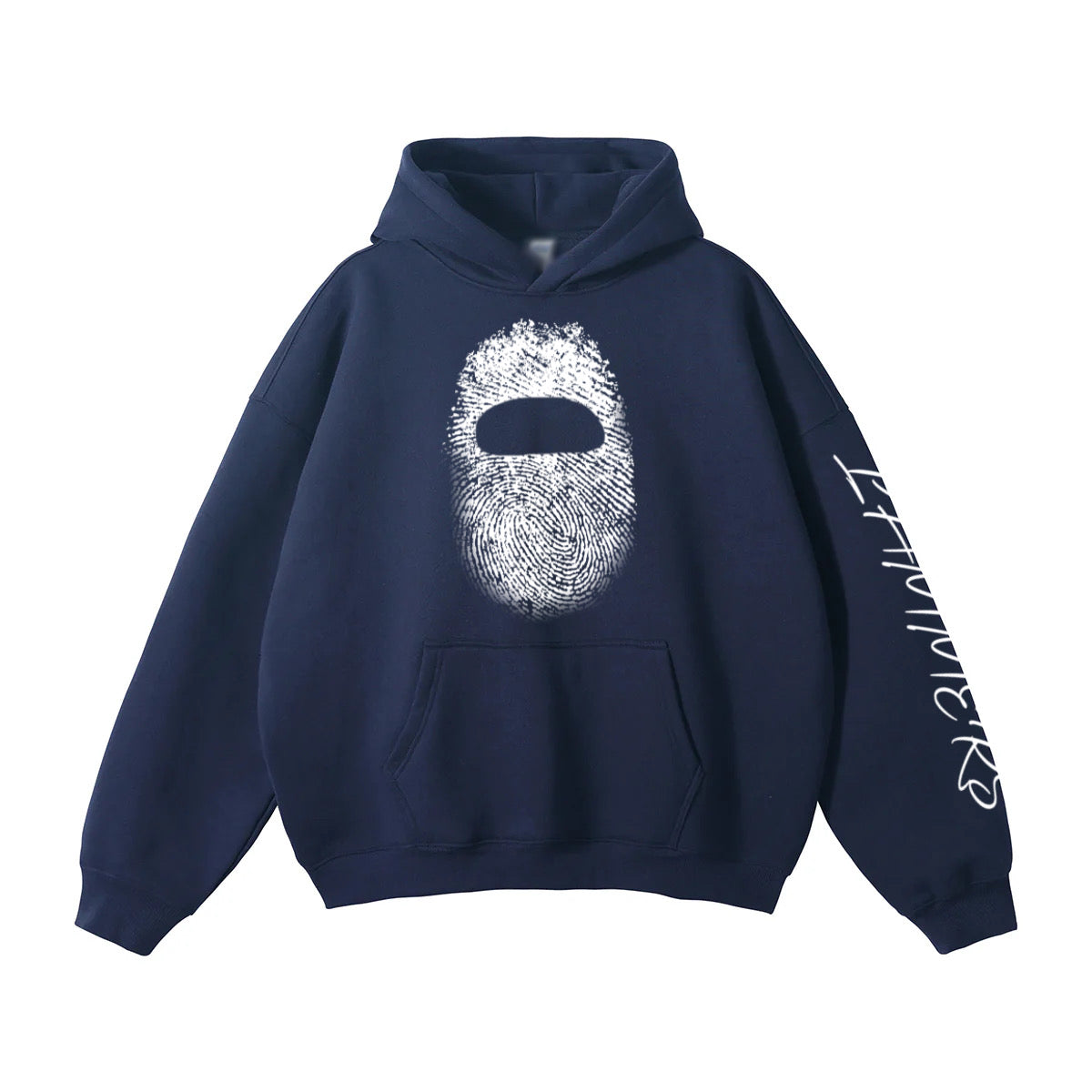 blue identity hoodie